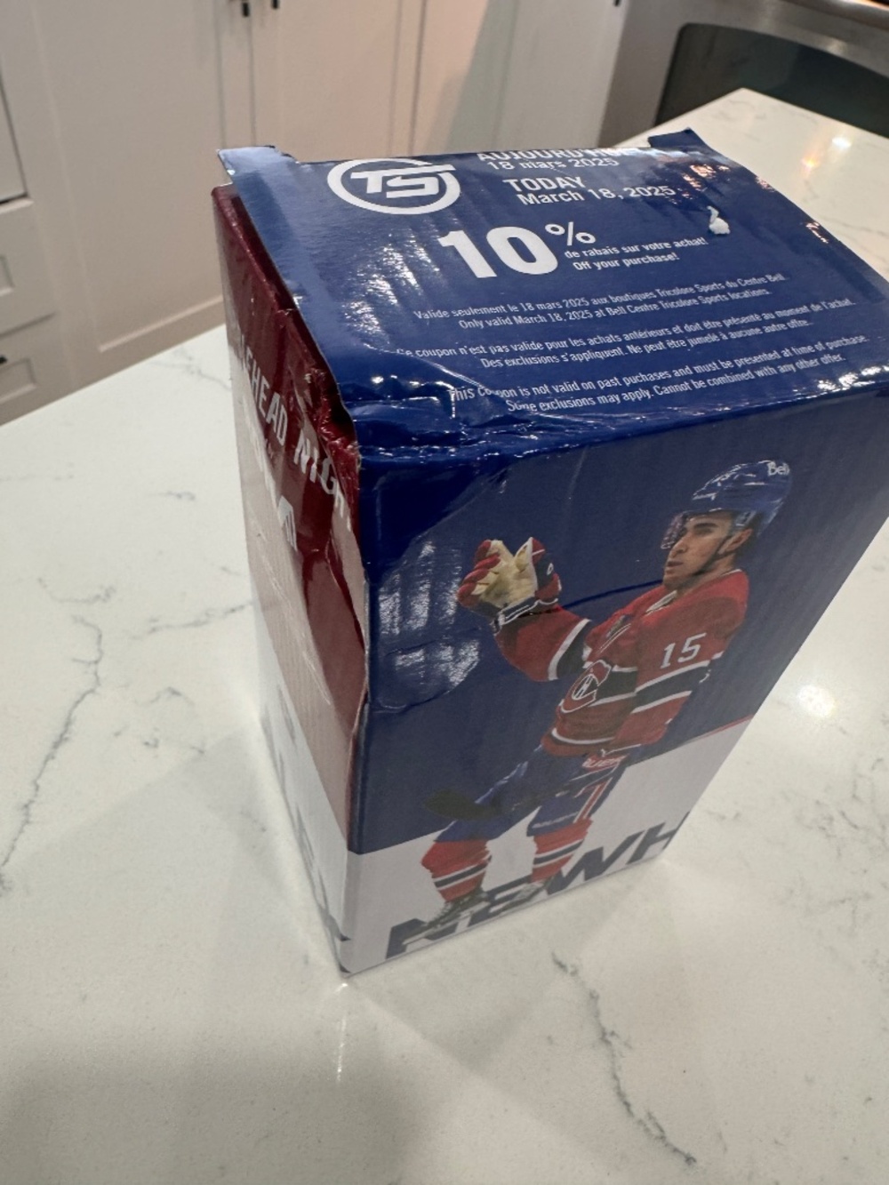 Montreal Canadiens - Alex Newhood Bobblehead, Memorabilia, Perfect for Fans - Picture 7 of 7